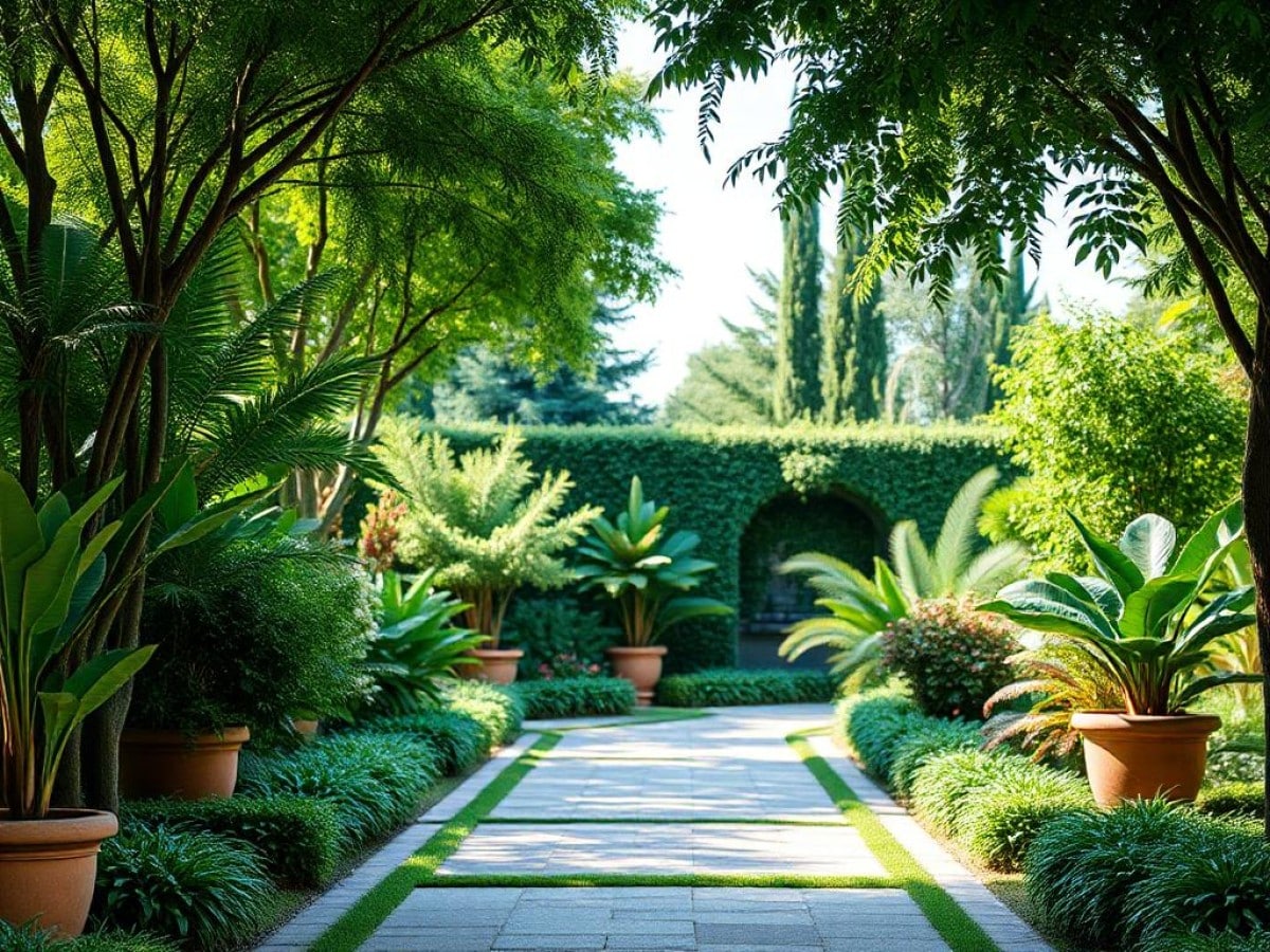 Che Piante e Vialetto d'Ingresso Scegliere nei Giardini Grandi