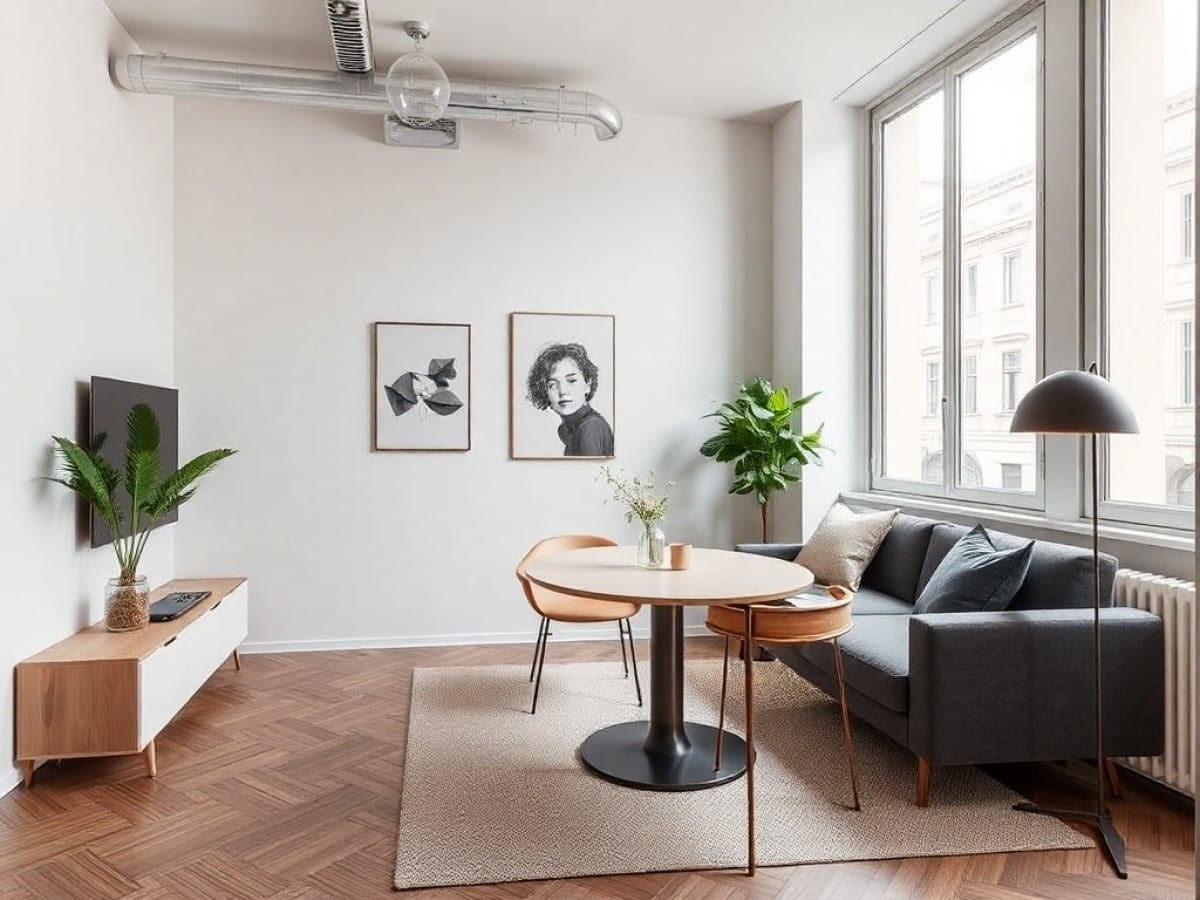 50 mq Rinati in Stile Japandi Dalle Memorie del Proprietario