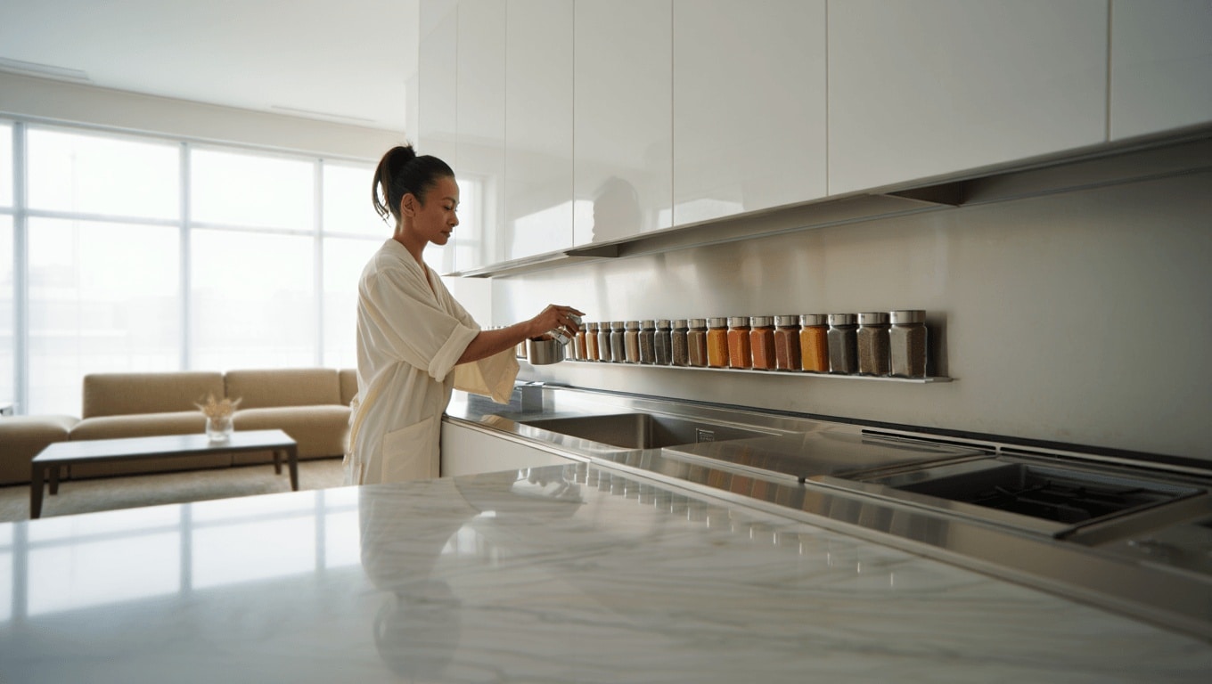 8 Modi per Organizzare i Vasetti delle Spezie in Cucina